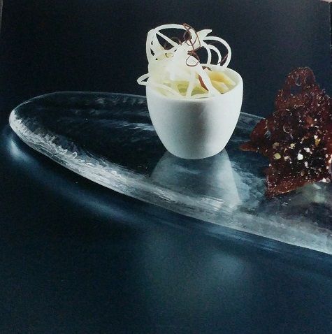 Sopa caliente y fría de puerros