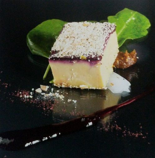 Terrina de foie gras y frutos rojos