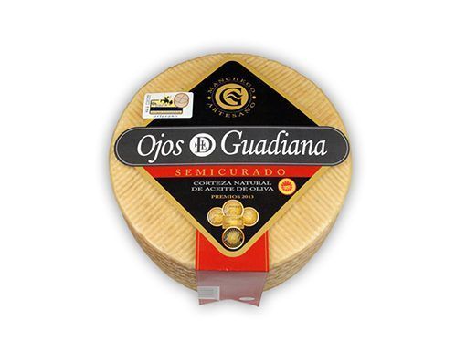 Queso Manchego Semicurado Ojos del Guadiana Pieza
