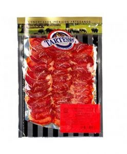 Lomo ibérico de bellota Tartessos loncheado Comprar Lomo ibérico de bellota Tartessos loncheado