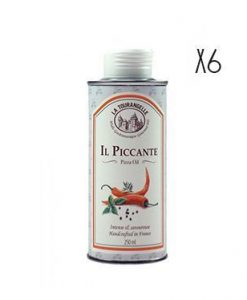 Aceite de oliva macerado con guindilla La Tourangelle 6 botellas de 25 cl.