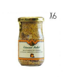 Mustard seeds Edmond Fallot 205 g 6 jars of 205 g.