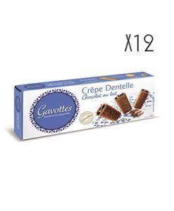 Crêpes Dentelles chocolate con leche Gavottes