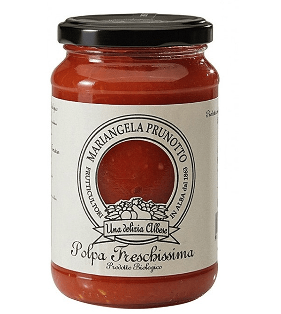 Pulpa de tomate natural picado ecológica Mariangela Prunotto