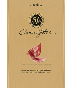 Jamón 5J de bellota 100% Ibérico loncheado Jamón 5J de bellota 100% Ibérico loncheado