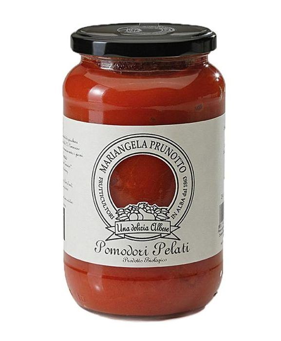 Organic peeled tomato Mariangela Prunotto