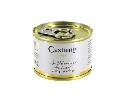 Terrina de faisán con pistacho Castaing