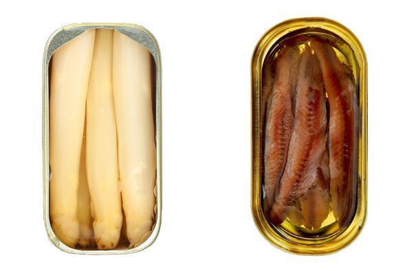 Anchoa y esparrago