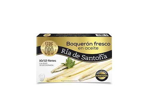 Anchois marinés serie or 10-12 filets Ría de Santoña