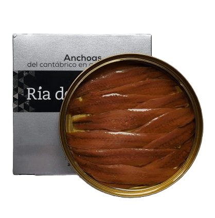 Anchois platine Ria de Santoña 12 filets Edition limitée