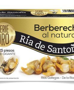 Cockles in brine 15-20 pieces Ría de Santoña BERBERECHO ORO OL-120-15-25