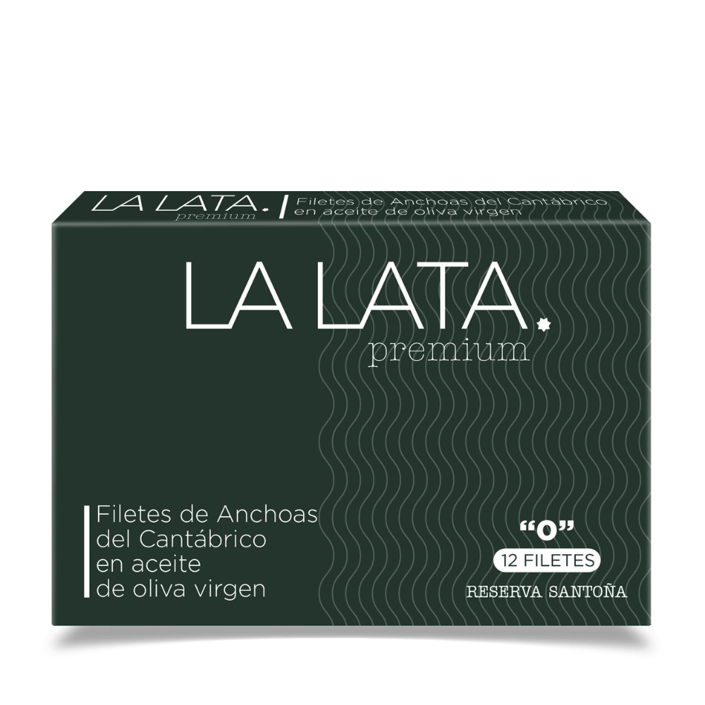 Ancha cantábrico oliva 12 filetes La Lata