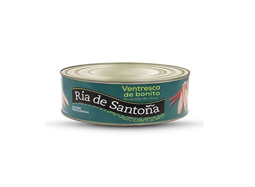 White tuna belly in vegetable oil 900 g. Ría de Santoña