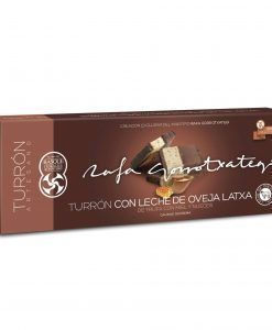 Turrón con leche de oveja latxa Rafa Gorrotxategi