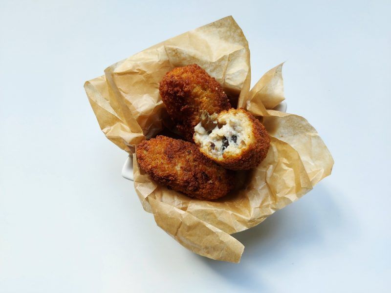 El Día de la Croqueta. Especial: croquetas con hongos de LC