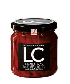 Pimiento del piquillo de Lodosa 6-10 frutos LC 190 gr