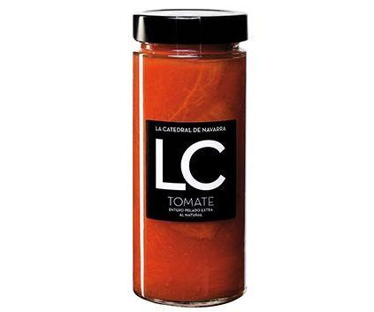 Tomate entière pelée à l&rsquo;huile d&rsquo;olive La Catedral de Navarra