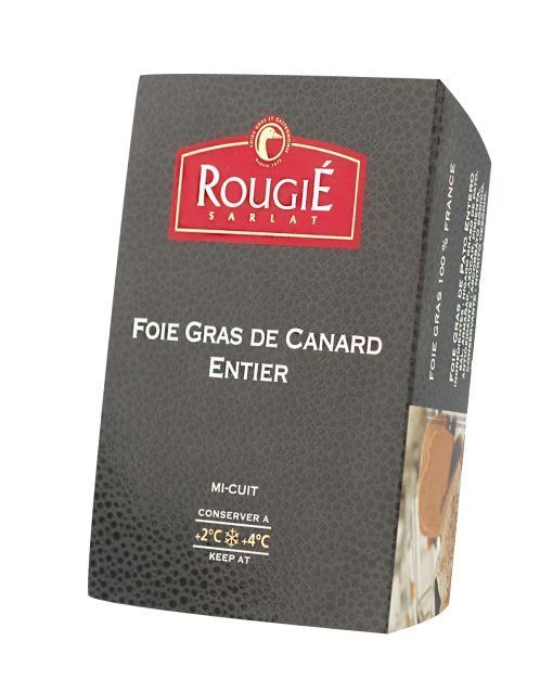 Foie gras de canard entier Micuit Rougié Foie gras de canard entier Micuit Rougié