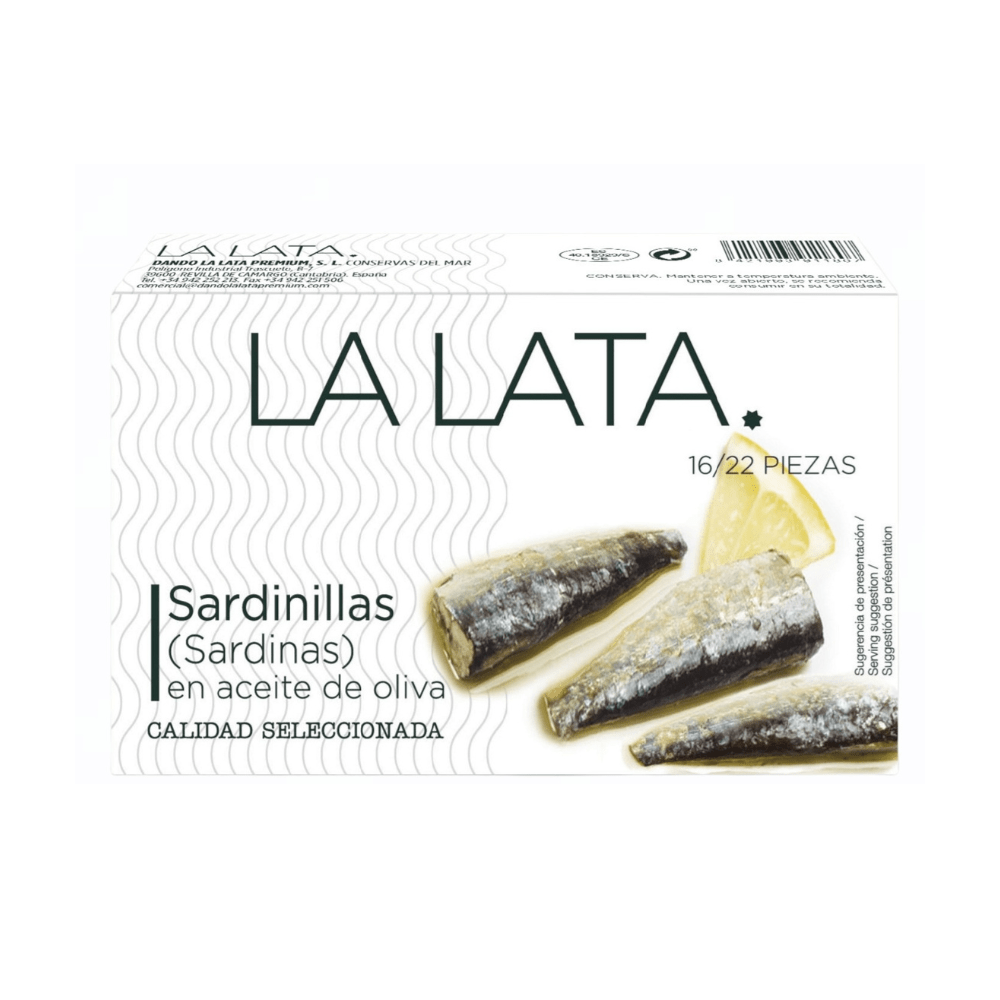 Sardinillas en aceite de oliva 16-22 La Lata