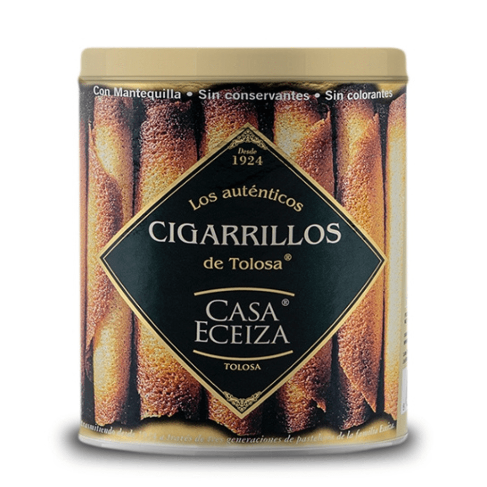 Cigarrillos de Mantequilla de Tolosa Casa Eceiza