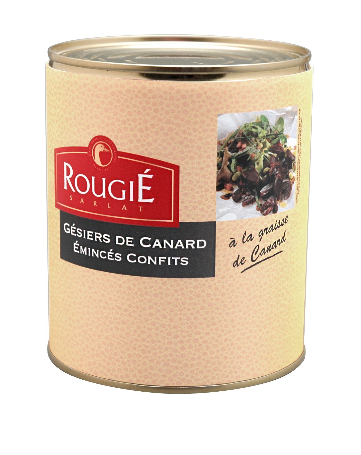 Mollejas de pato Confitadas Rougié