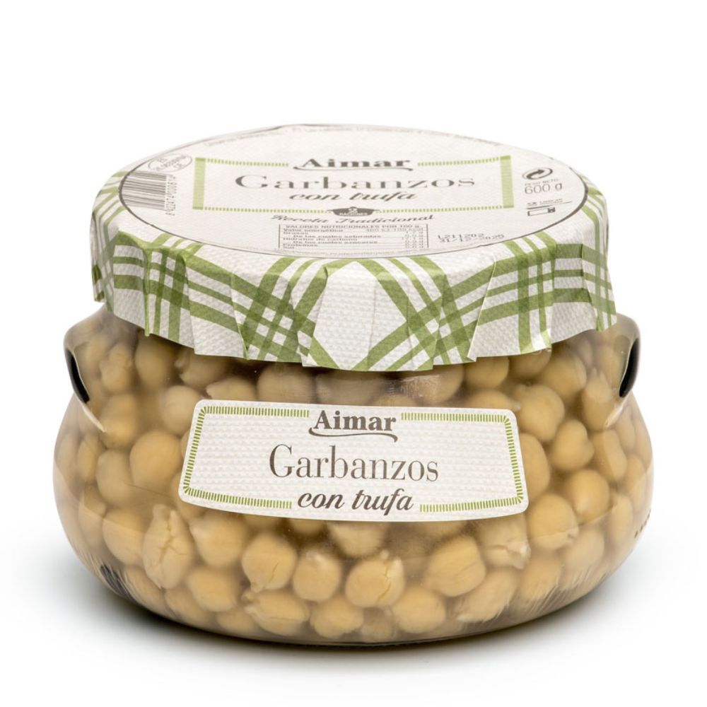 Garbanzos con trufa negra Aimar