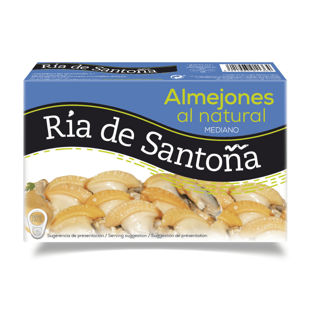 Almejones al Natural Ría de Santoña