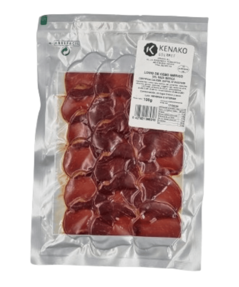 Lomo de cebo ibérico 50% Raza ibérica Martín Sánchez