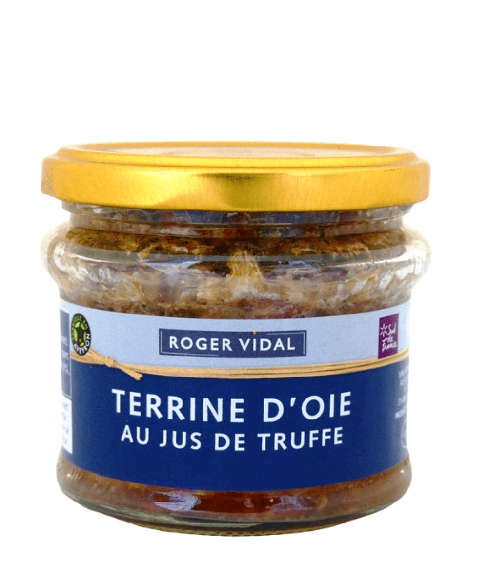 Terriine d'oie au jus de truffe Roger Vidal