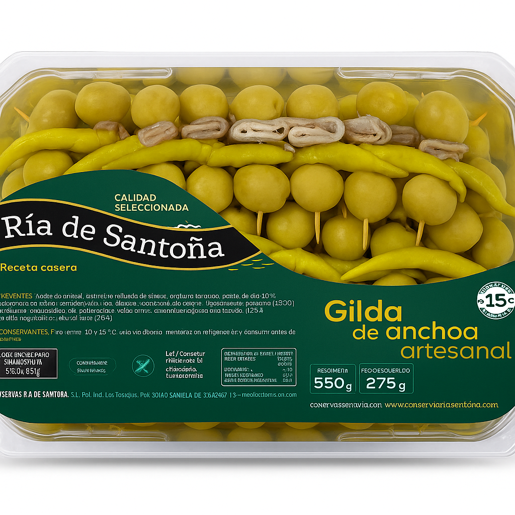 Cantabrian Anchovy Gildas Ría de Santoña