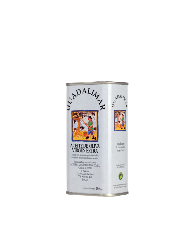 Aceite de oliva virgen extra Guadalimar Lata 25 cl. Aceite de oliva virgen extra Guadalimar Lata 25 cl.